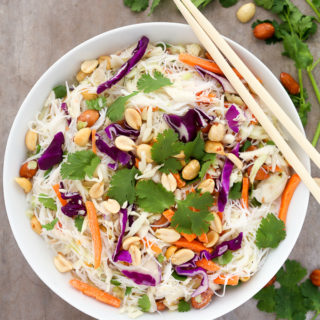 Thai Noodle Salad with Coconut-Lime Dressing | Everyday Easy Eats