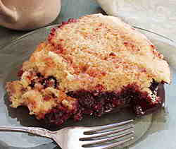NO-FUSS FRUIT COBBLER