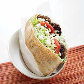 Middle Eastern Pita Sandwiches for Two