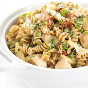 Italian Chicken Pasta with Artichokes - The Lemon Bowl®