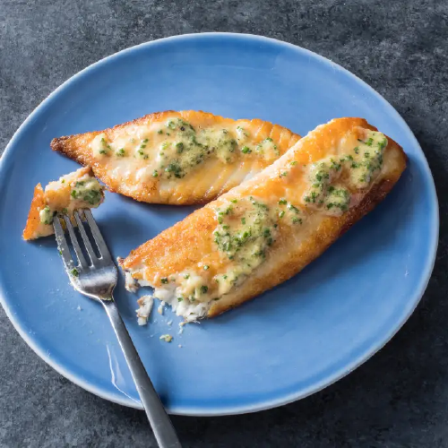 Tilapia with Chive-Lemon Miso Butter from America's Test Kitchen