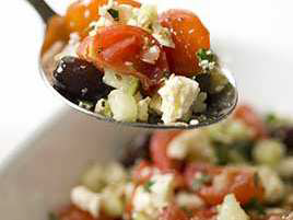 Greek Cherry Tomato Salad