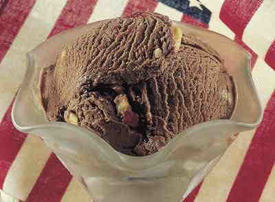 Chocolate Cherry-Almond Ice Cream - Mary's