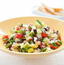 Radish and Orange Chopped Salad