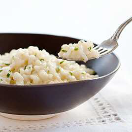 Almost Hands-Free Risotto with Chicken and Herbs