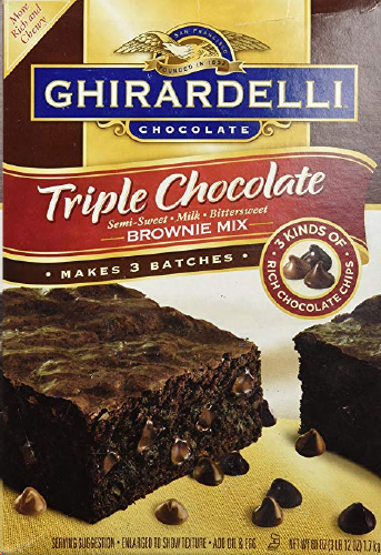 Ghirardelli Triple Chocolate Brownies