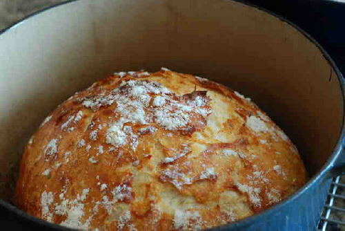Crusty Bread Overnight