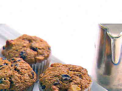 Chunky Banana Bran Muffins