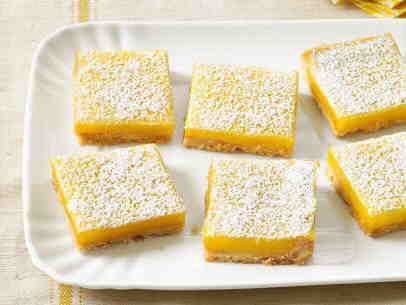 Classic Lemon Bars from Food Network