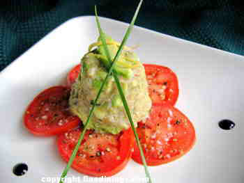 Crab Avocado Timbale
