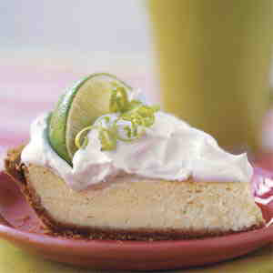 Key Lime Pie With Almond Crumb Crust