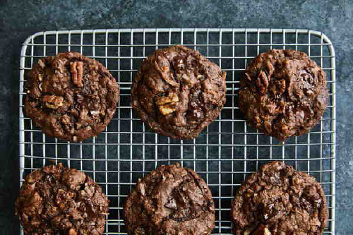 German Chocolate Cookies from NYTimes
