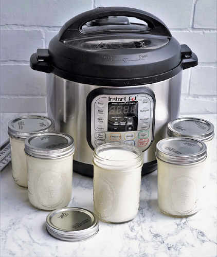 Yogurt Homemade in an Instant Pot - Mary's