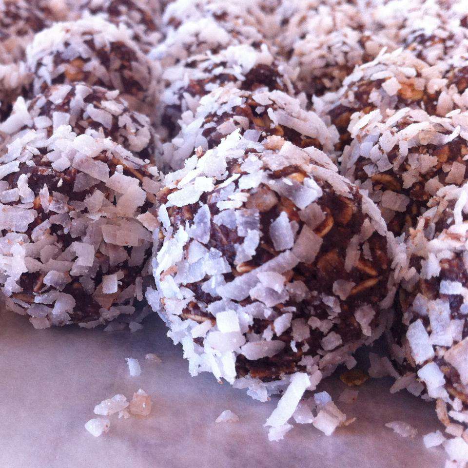 Almond Coconut Christmas Balls