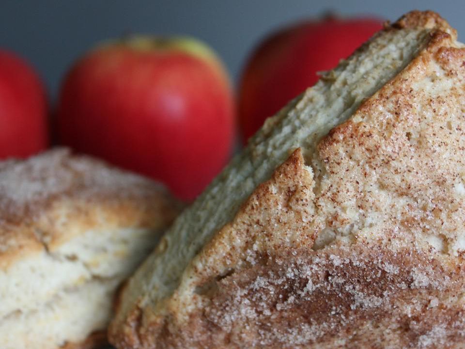 Apple 'N' Honey Scones