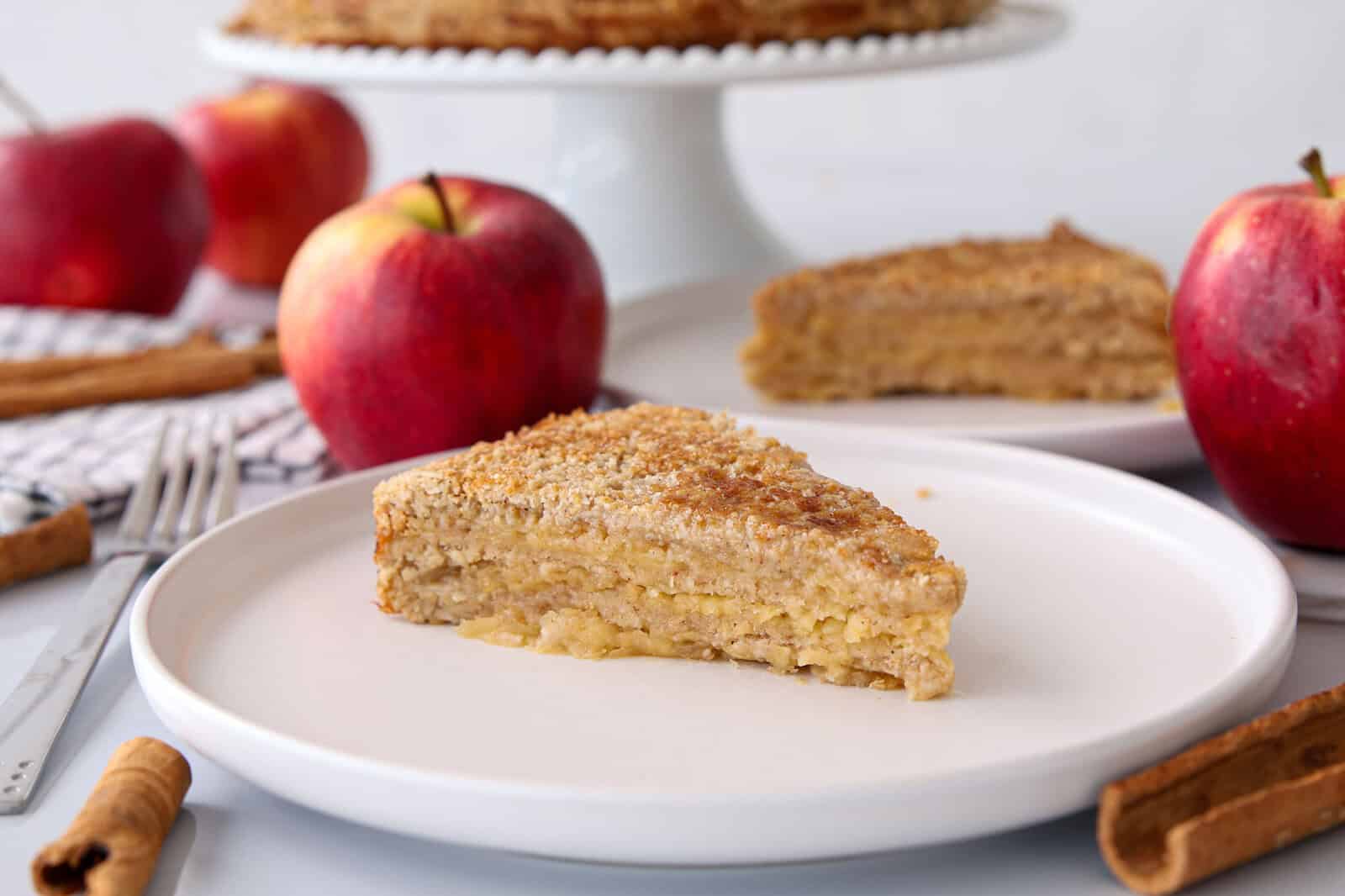 Apple-Topped Oatcakes