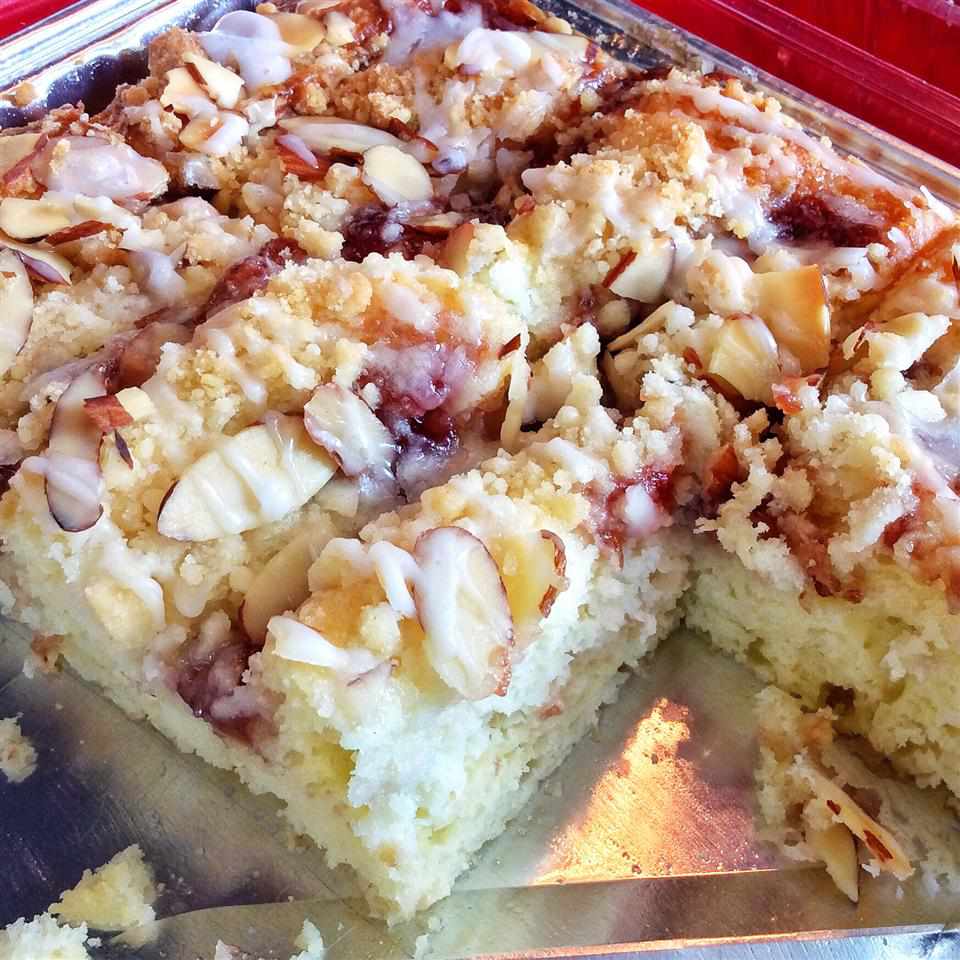 Apricot Almond Coffee Cake