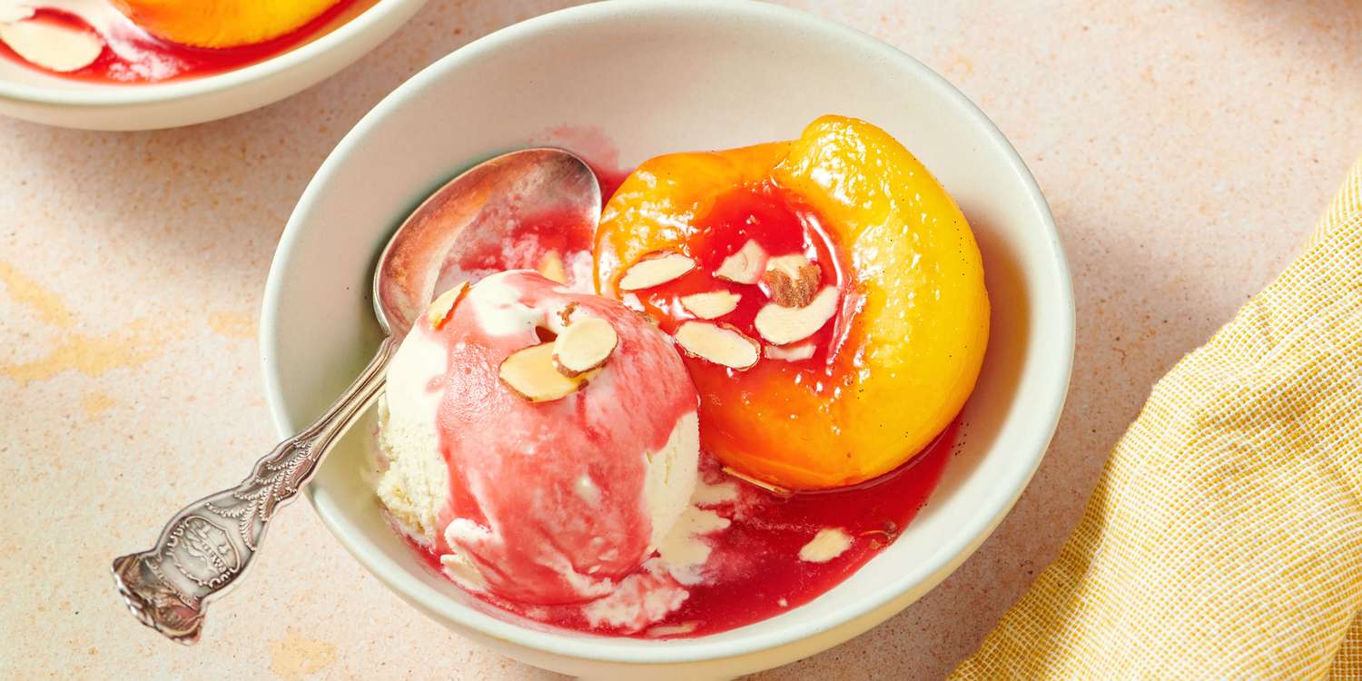 Apricot or Peach Melba