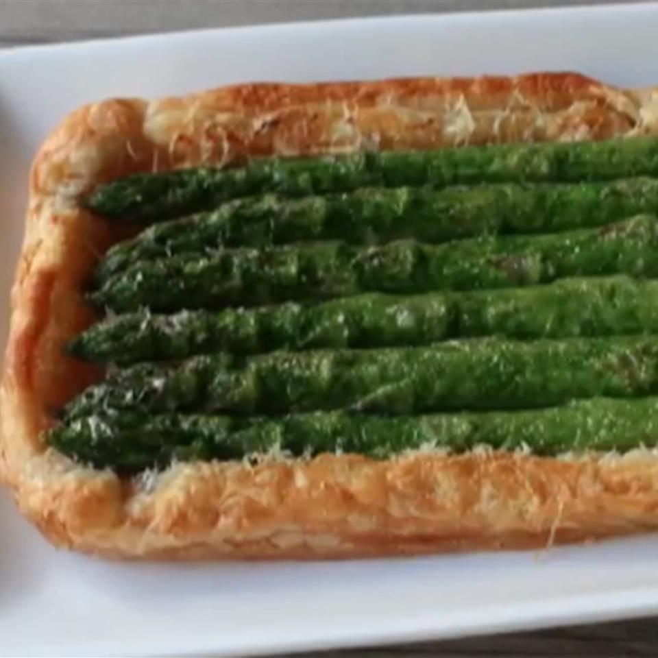 Asparagus & Goat Cheese Tart