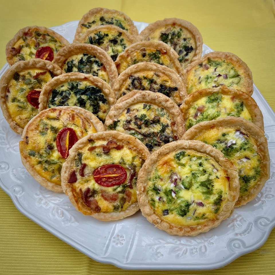 Asparagus Tomato Quiche