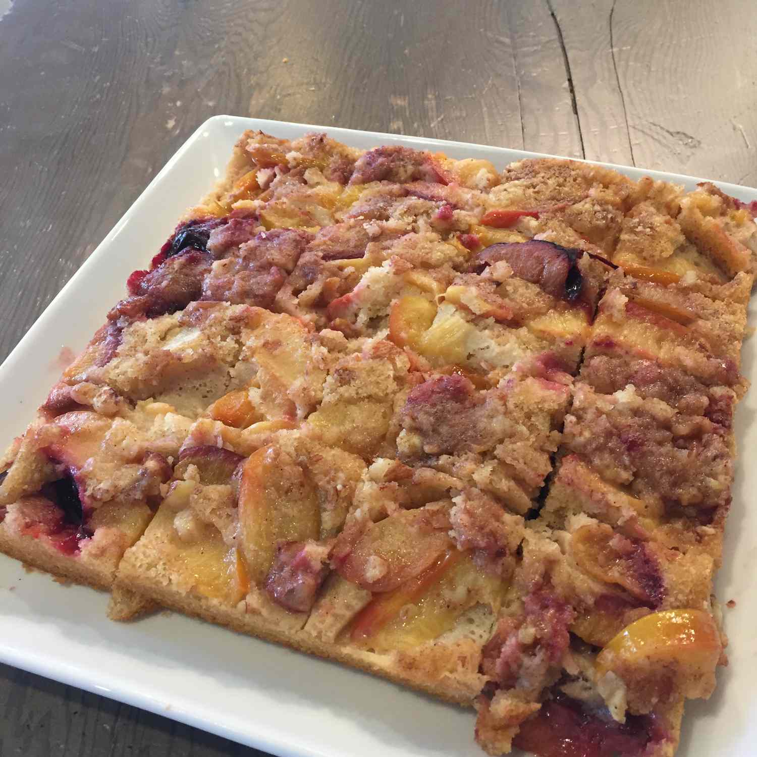 AUTUMN FRUIT PUDDING CAKE