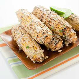 Mexican-Style Gas-Grilled Corn