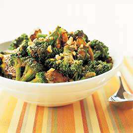 Pan-Roasted Broccoli with Lemon Browned Butter