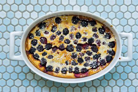 Clafoutis Berry from Julia Child
