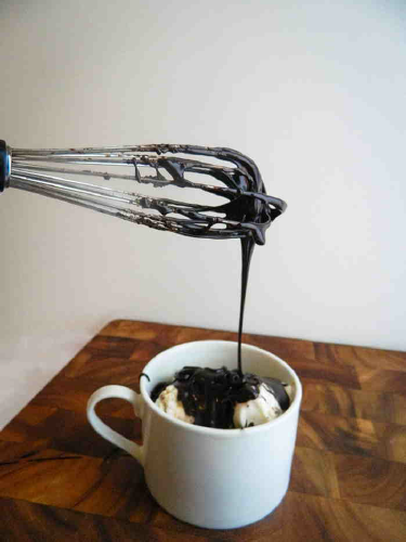 Dark Chocolate Hot Fudge Sauce - Mary's