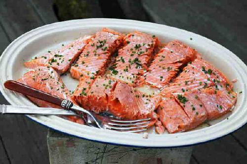 Salmon - Oven-Steamed from NYTimes