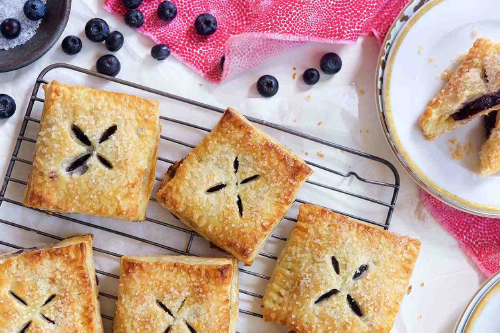 Blueberry Hand Pies from King Arthur