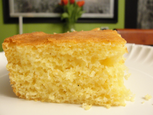 Sweet Fluffy Cornbread - Mary's