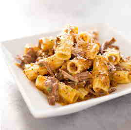 Rigatoni With Beef And Onion Ragu -America's Test Kitchen
