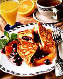 Blueberry-Stuffed French Toast