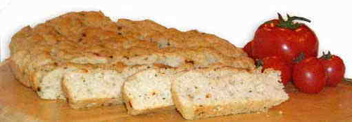 Cheese Focaccia Squares
