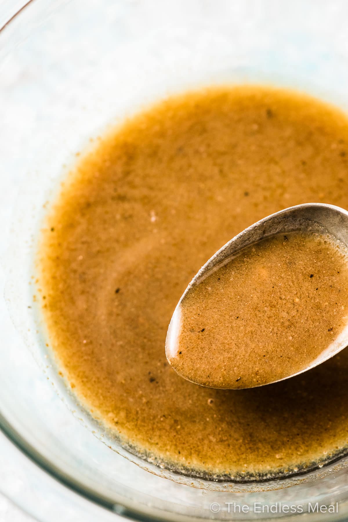 Bacon and Brown Butter Vinaigrette