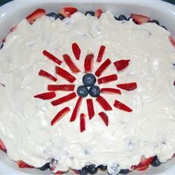 Baked Blueberry Shortcake