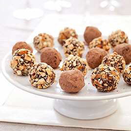 Chocolate Chai Masala Truffles