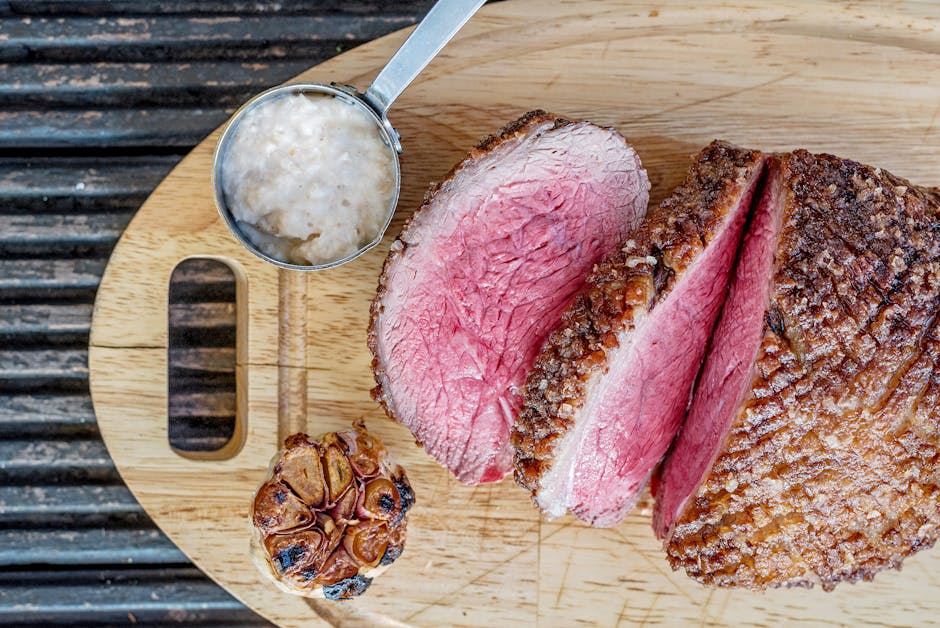 Beef Tenderloin Roast with Horseradish Sauce