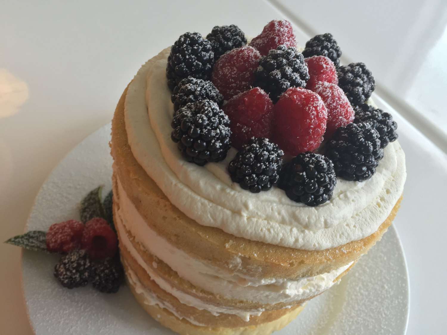 Berry Chantilly Cake With Mascarpone Frosting | Sugar Geek Show