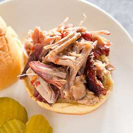 Smoky Pulled Pork on a Gas Grill