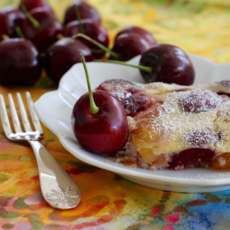 Bing Cherry Clafouti