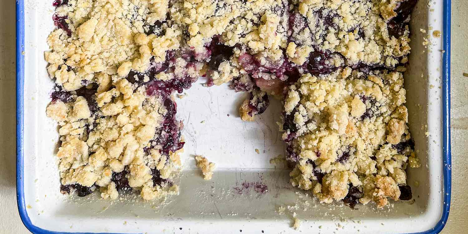 Blueberry Crunch Bars
