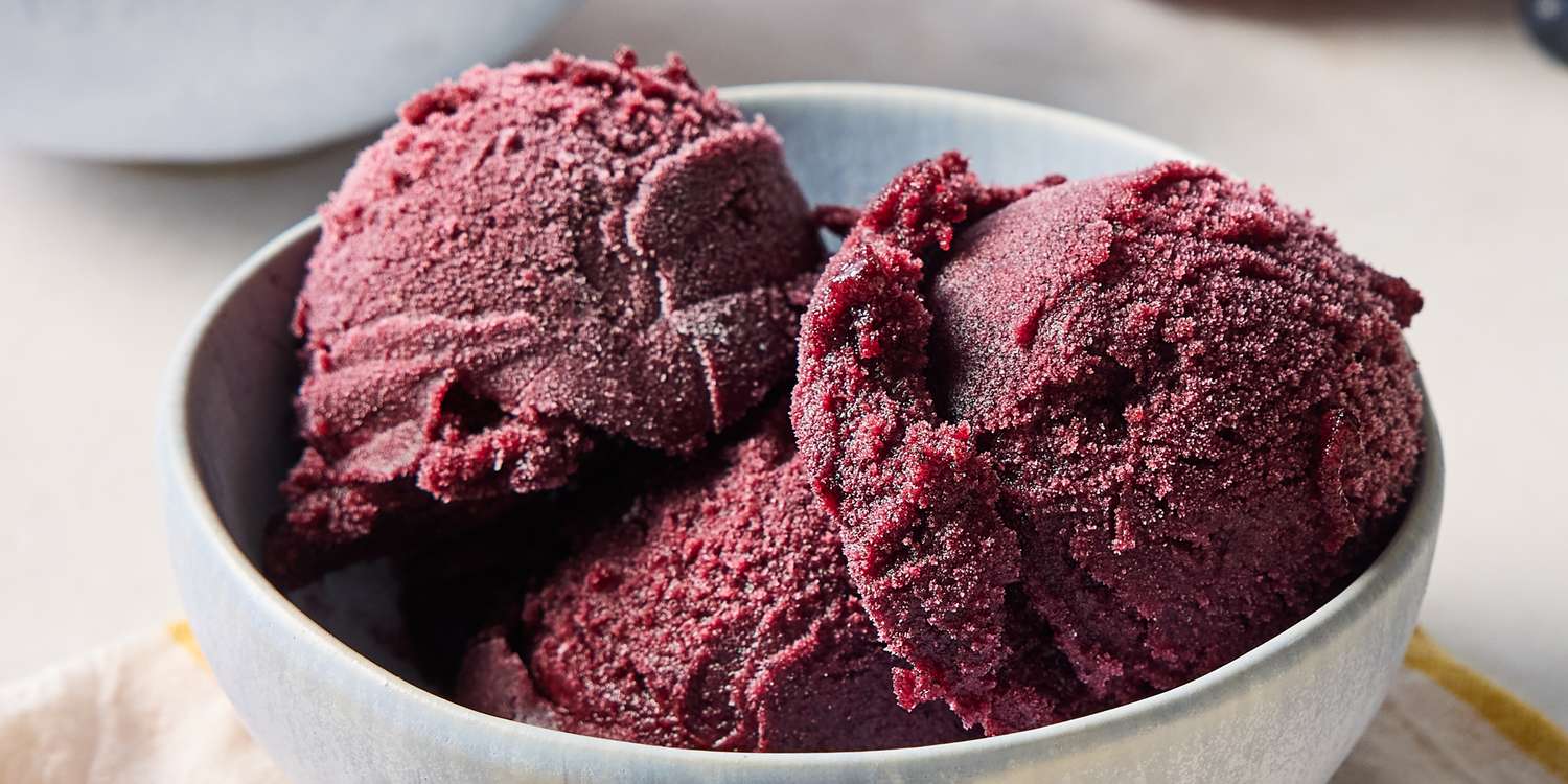 Blueberry Sorbet