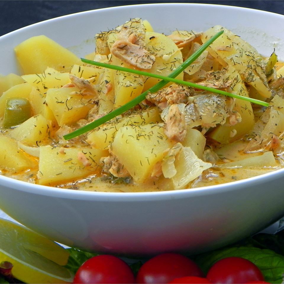 Brandade De Saumon (salmon and Potato Puree)