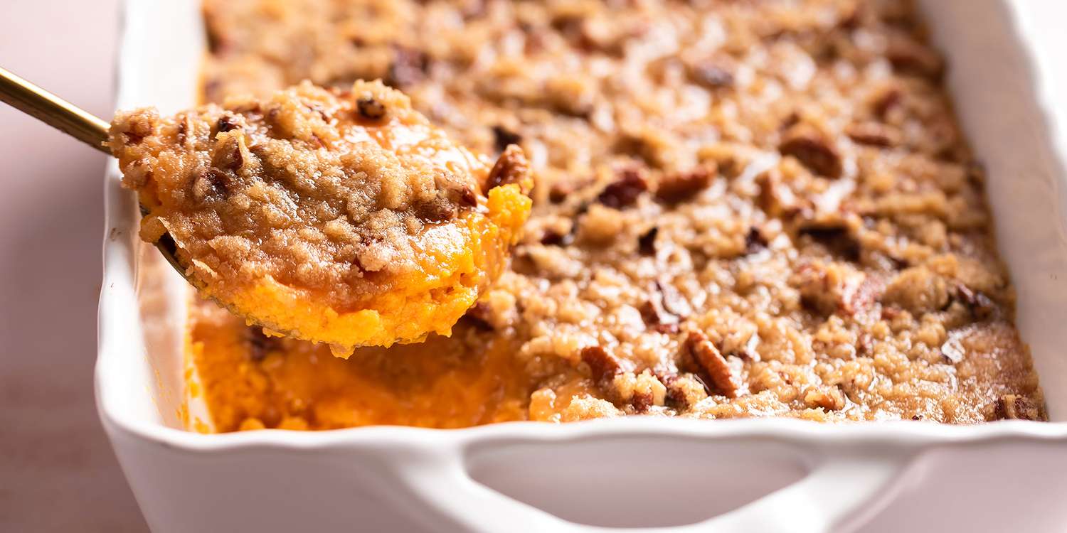 Brown-buttered Sweet Potatoes With Pecans