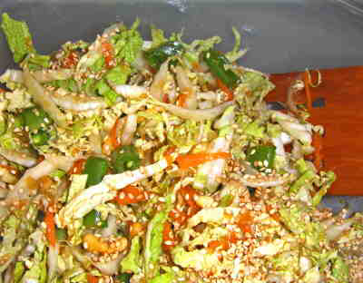 Sweet and Spicy Chinese Cabbage Salad Recipe