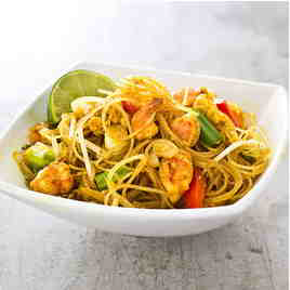 Singapore Noodles from Test Kitchen