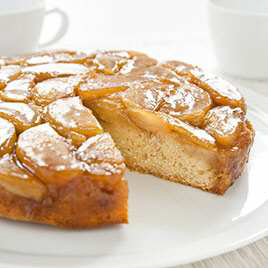Apple Upside-Down Cake with Lemon and Thyme