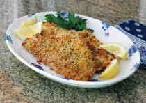 Panko Crusted Baked Fish